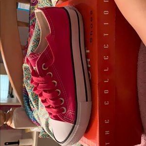 Pink new shoes